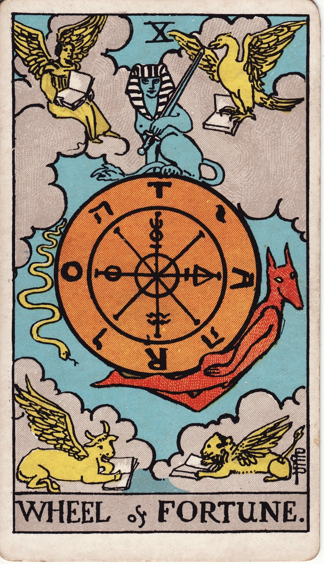 The Wheel of Fortune - Tarot Major Arcana