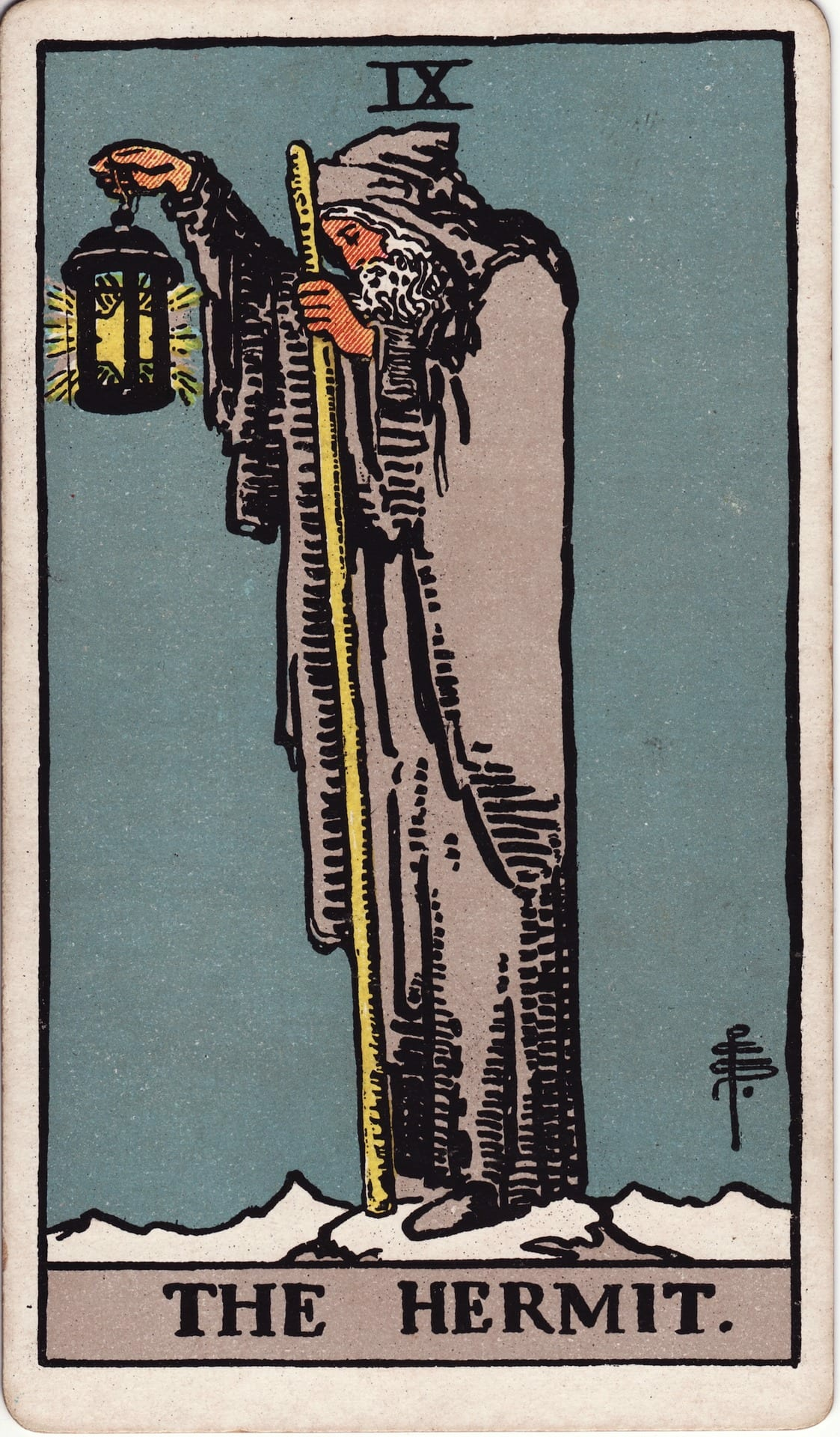 The Hermit - Tarot Major Arcana