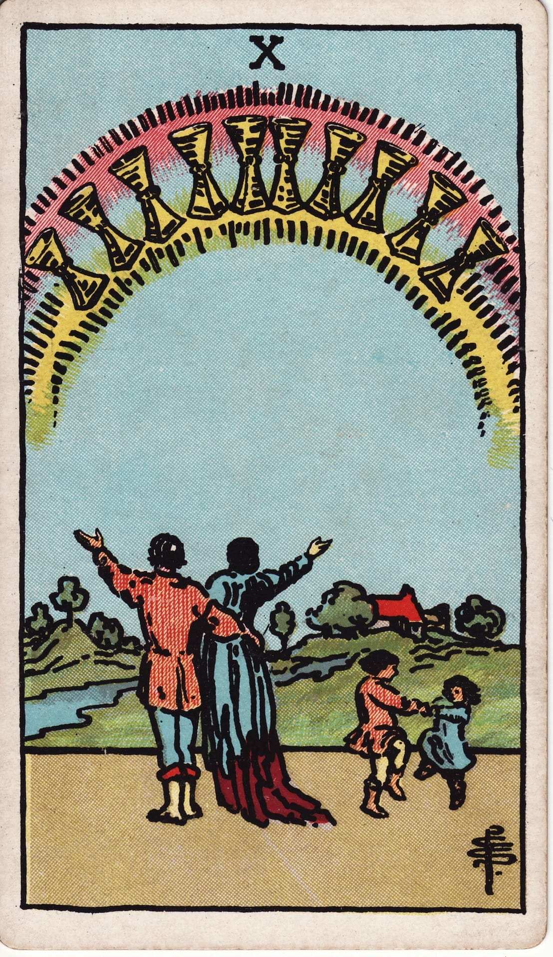 Ten of Cups - Tarot Minor Arcana