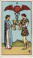 Two of Cups - Tarot Minor Arcana