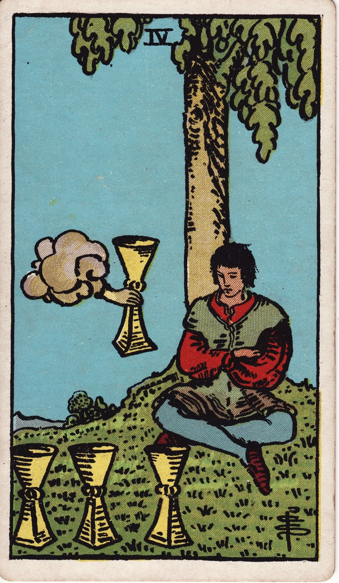 Four of Cups - Tarot Minor Arcana