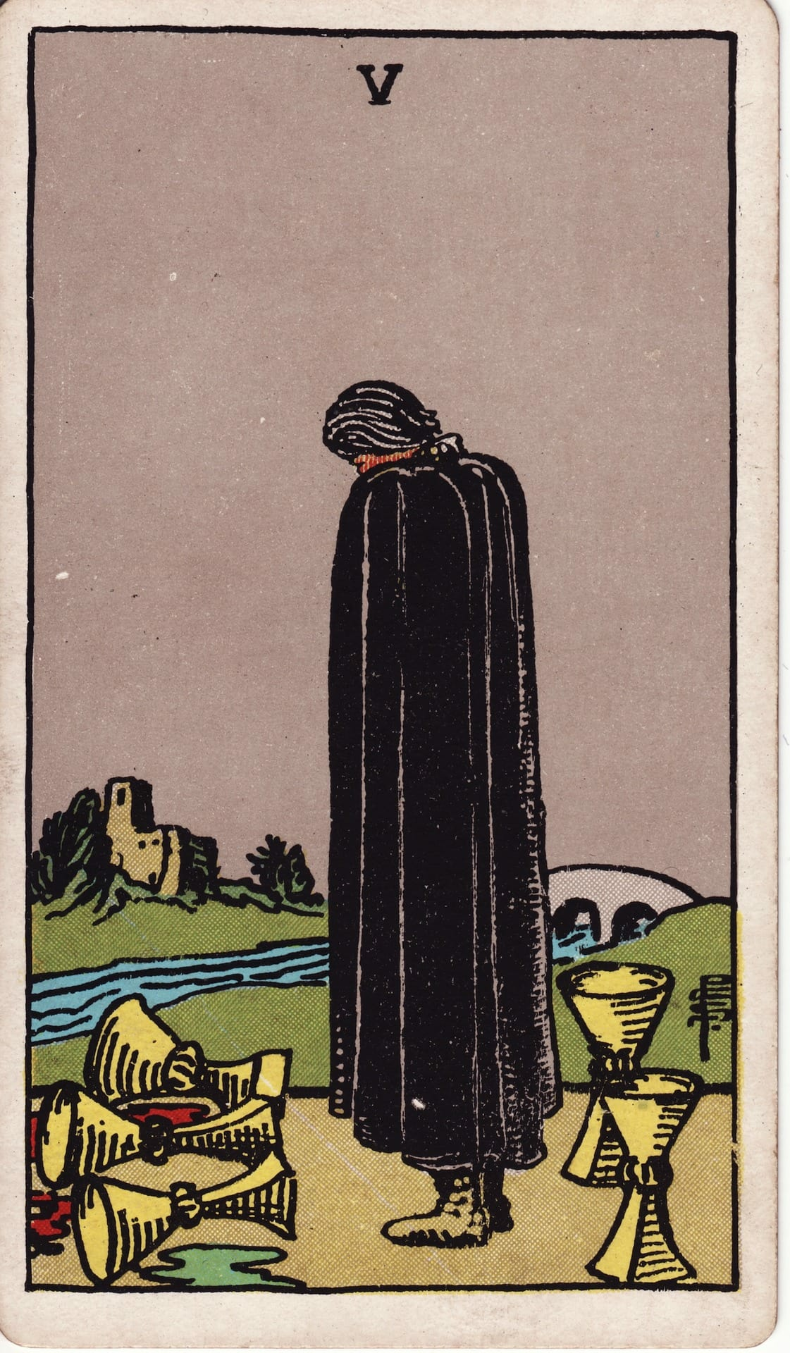 Five of Cups - Tarot Minor Arcana