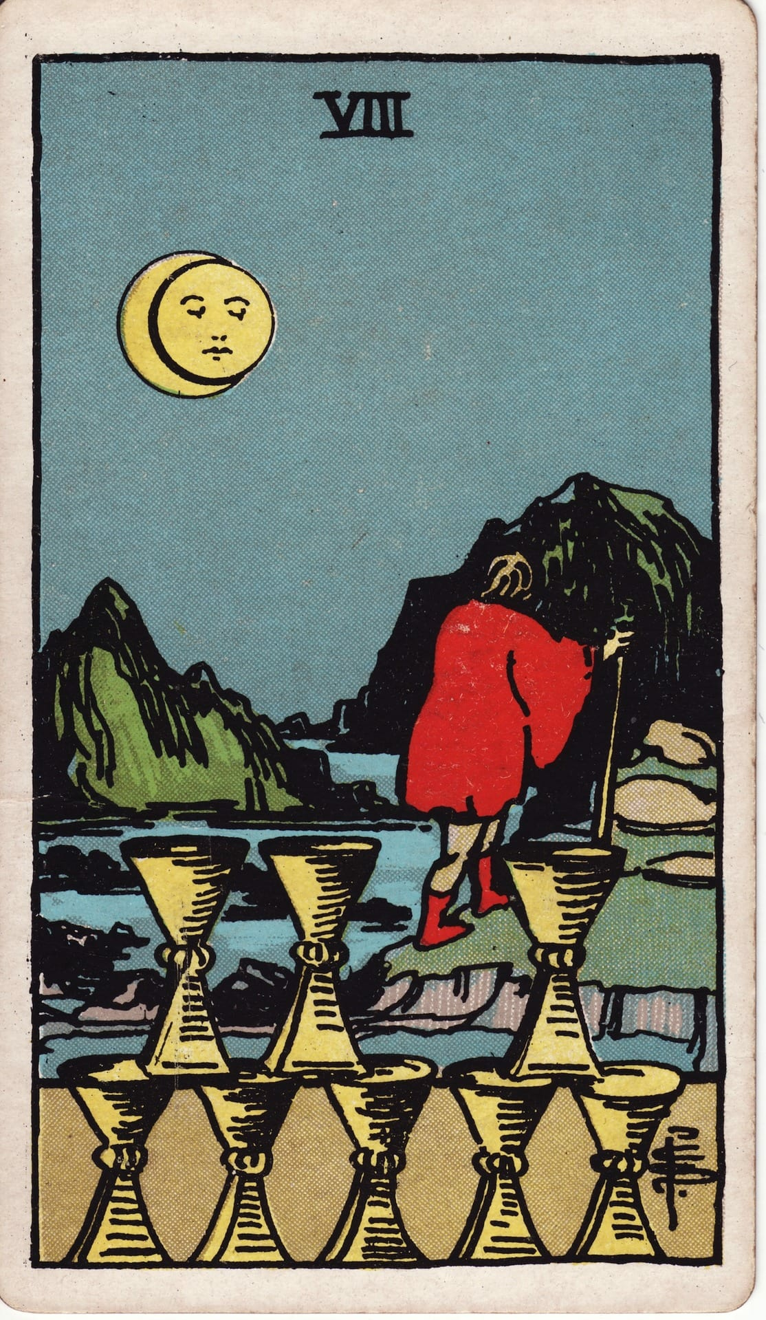 Eight of Cups - Tarot Minor Arcana