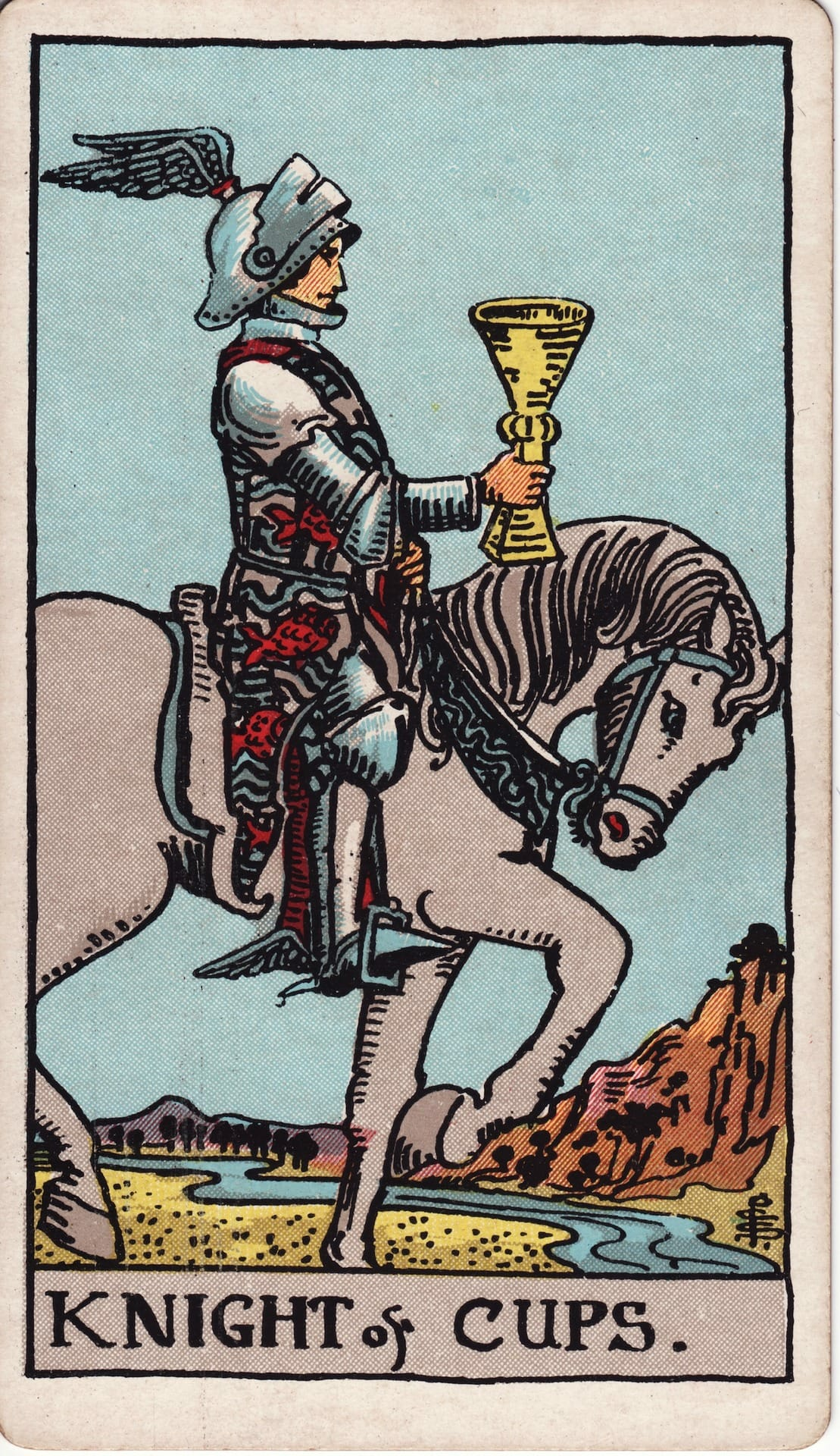 Knight of Cups - Tarot Minor Arcana