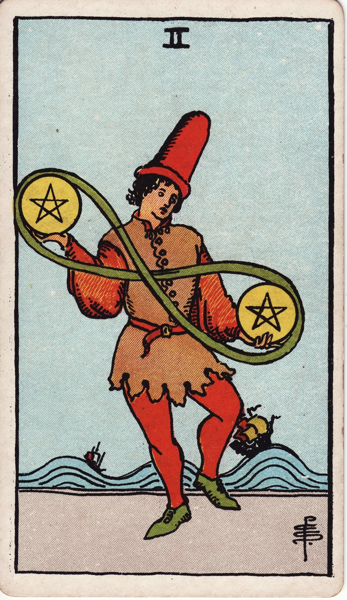 Two of Pentacles - Tarot Minor Arcana