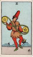 Two of Pentacles - Tarot Minor Arcana