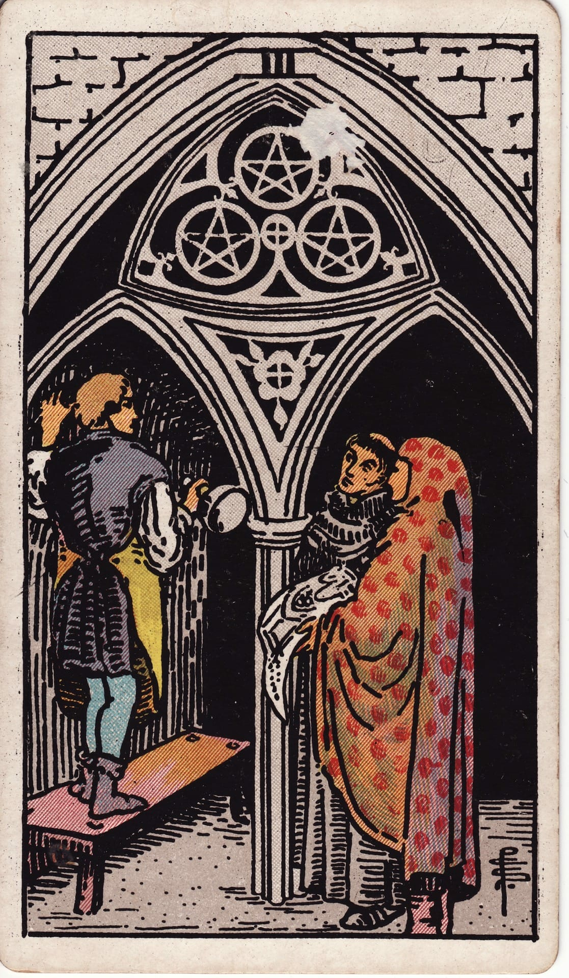 Three of Pentacles - Tarot Minor Arcana