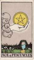 Ace of Pentacles - Tarot Minor Arcana