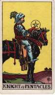 Knight of Pentacles - Tarot Minor Arcana
