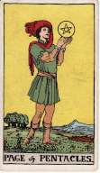 Page of Pentacles - Tarot Minor Arcana