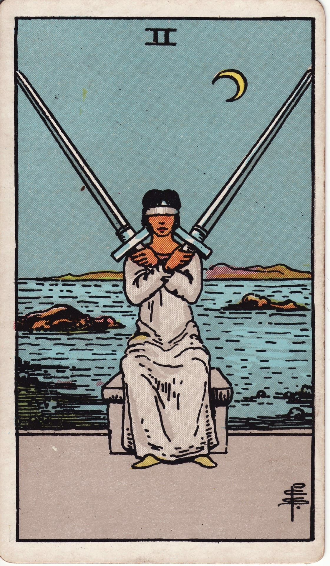 Two of Swords - Tarot Minor Arcana