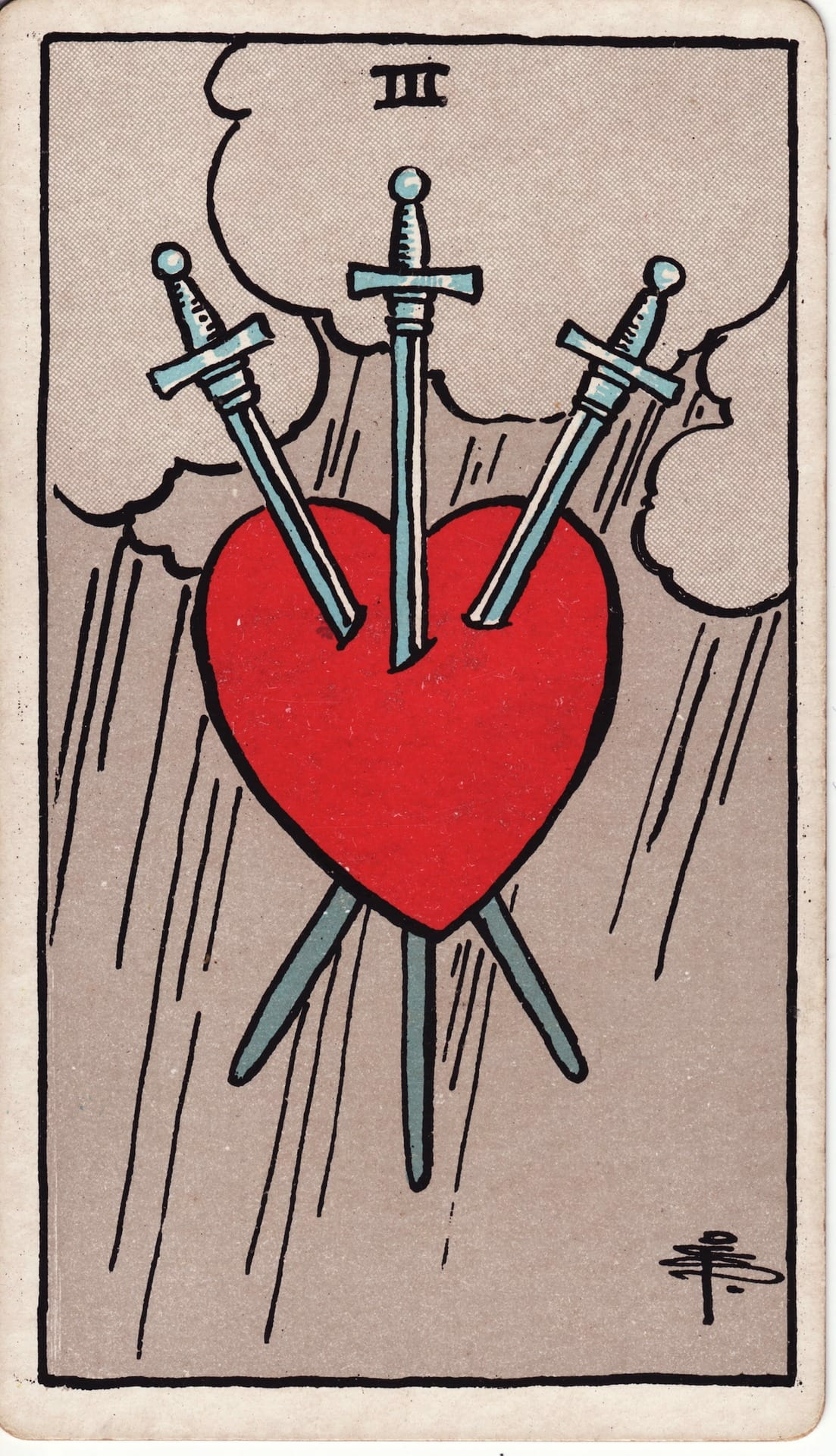 Three of Swords - Tarot Minor Arcana