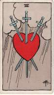 Three of Swords - Tarot Minor Arcana