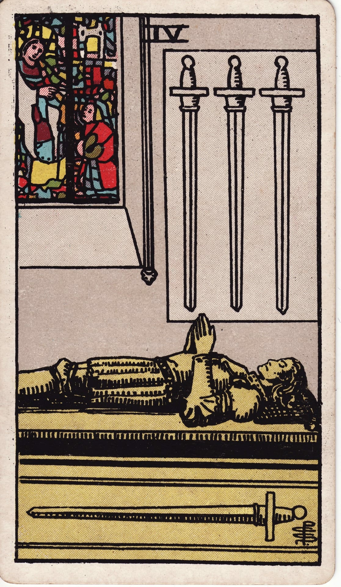 Four of Swords - Tarot Minor Arcana