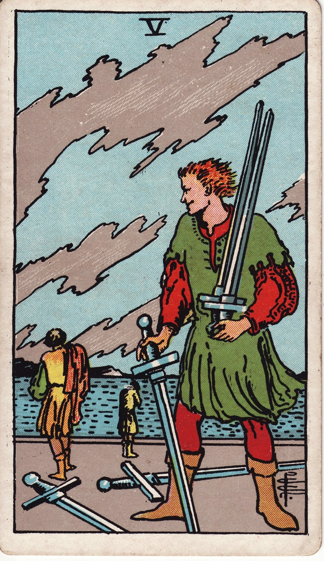 Five of Swords - Tarot Minor Arcana