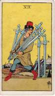 Seven of Swords - Tarot Minor Arcana