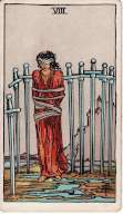 Eight of Swords - Tarot Minor Arcana