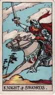 Knight of Swords - Tarot Minor Arcana