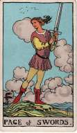 Page of Swords - Tarot Minor Arcana