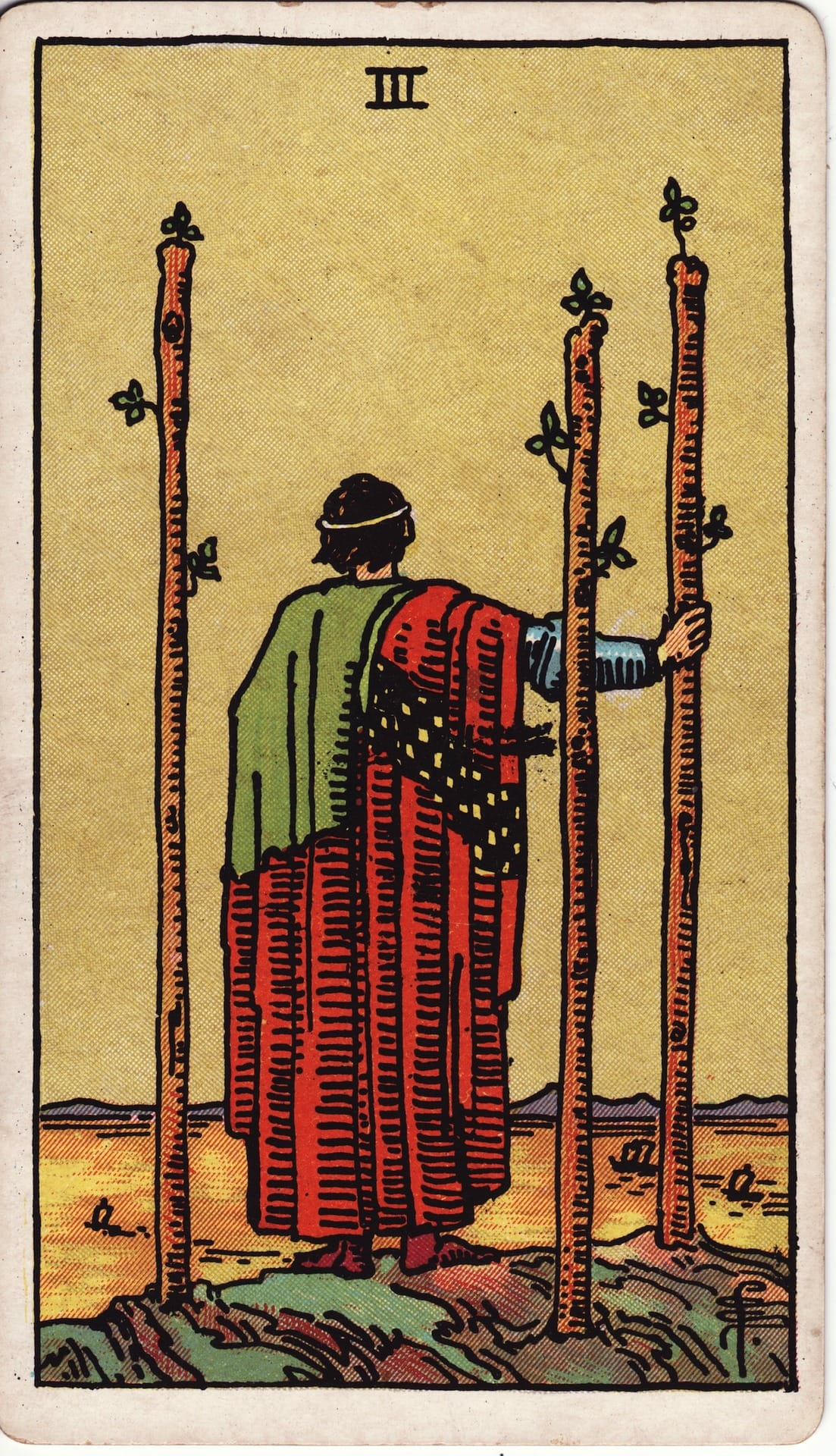 Three of Wands - Tarot Minor Arcana
