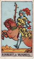 Knight of Wands - Tarot Minor Arcana
