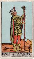Page of Wands - Tarot Minor Arcana