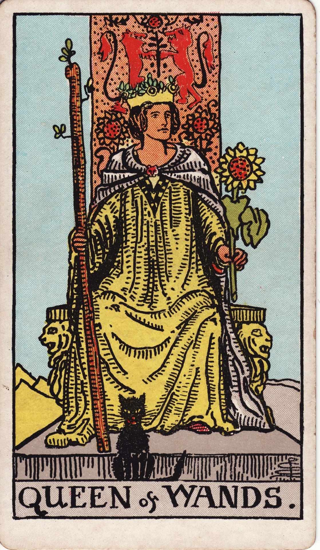 Queen of Wands - Tarot Minor Arcana