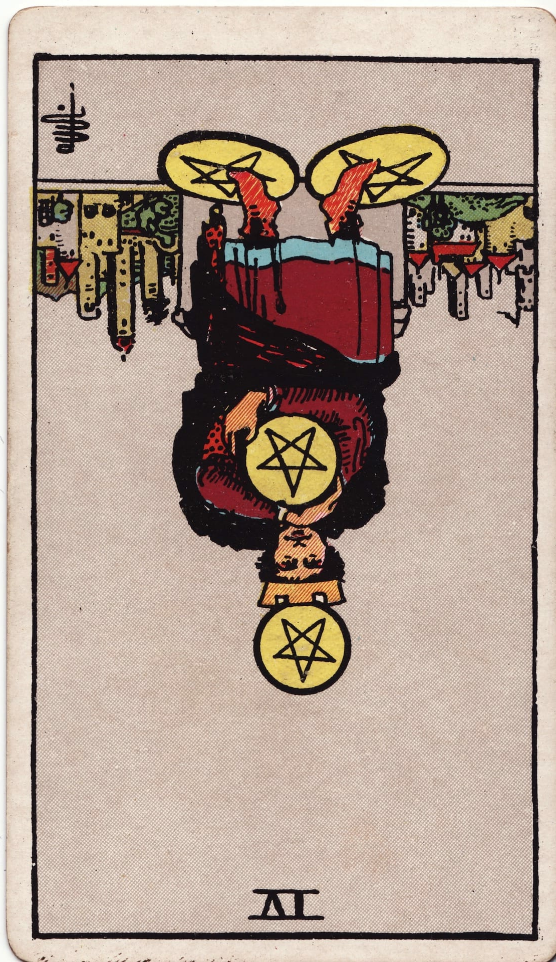 Four Of Cups Reversed - Tarot Minor Arcana