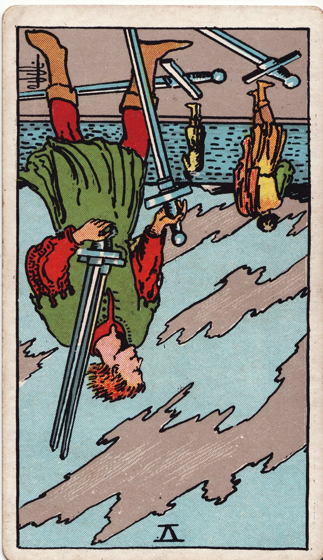 Five of Swords Reversed - Tarot Minor Arcana